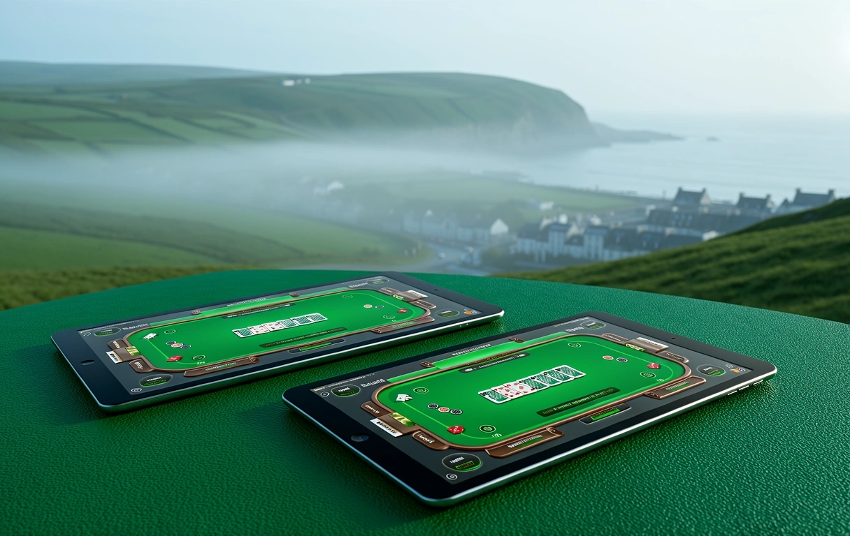 Galway landscape morning mist