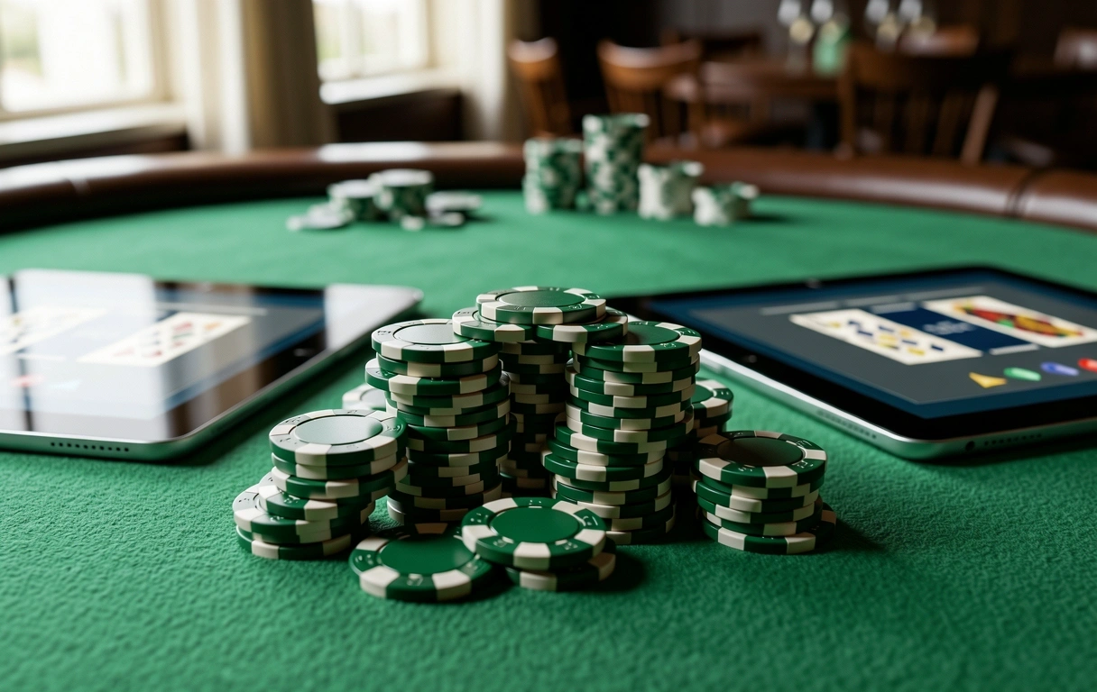 Professional Poker Scene